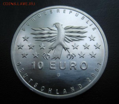 2007 Германия, 10 евро, Саар, серебро, до 20.05 в 22-10 мск - IMG_1244.JPG