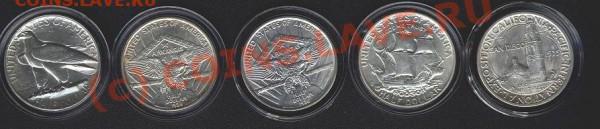 американские коммеративные полтинники - half dollar5