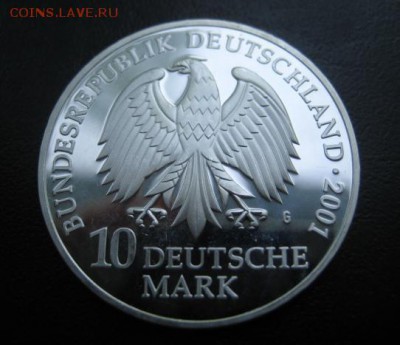 2001 Германия, 10 марок, серебро, до 20.05 в 22-10 мск - IMG_1242.JPG