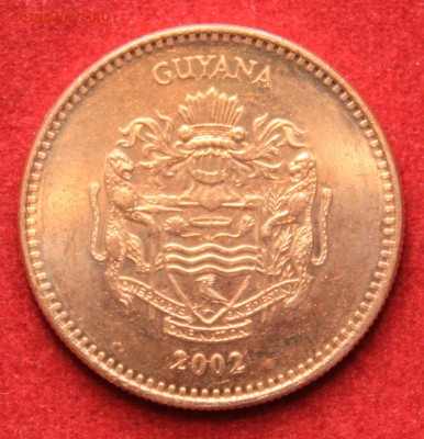 С рубля GUYANA 5 долларов 2002г. ТРОСНИК до 23.05.14г.в 22-0 - IMG_1991.JPG