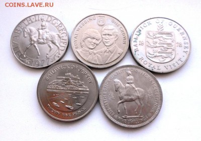 1 крона 25 пенсов Джерси Гернси Гибралтар - DSCN1754