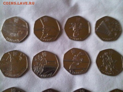 полный Набор 50 пенсов Олимпиада Лондон 2012 в альбоме - 4201261869_4