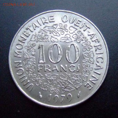 2 - Западная Африка 100 франков (1979) Р