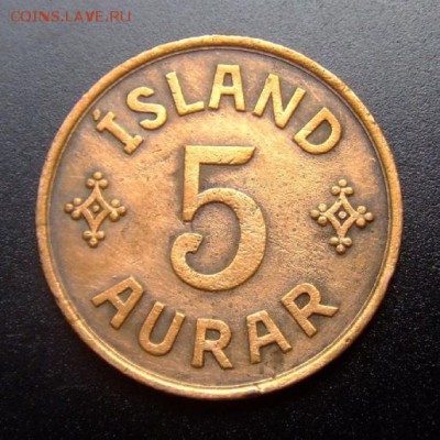 2 - Исландия 5 эйре (1942) Р