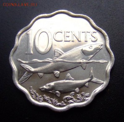2 - Багамы 10 центов (2007) «Скумбрия» Р