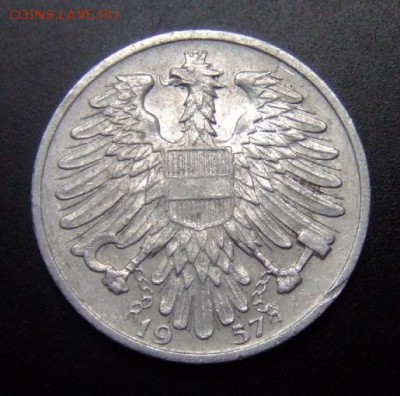 2 - Австрия 1 шиллинг (1957) «Сеятель» А