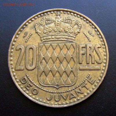 2 - Монако 20 франков (1951) Р