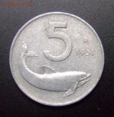 2 - Италия 5 лир (1951) Р