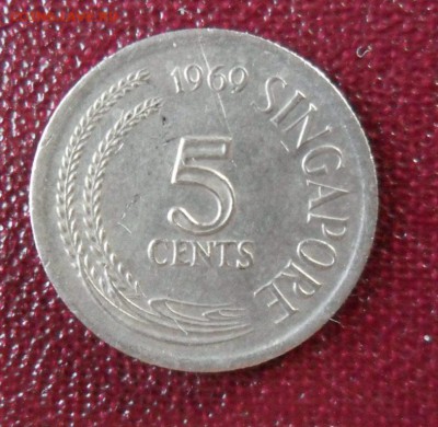 5 центов 1969 Сингапур, Белый Ибис до 22.05...21.00 мск - SAM_7336.JPG