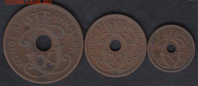 Дания 1, 2 и 5 эре 1927 до 21.05.2014 22-00 - Дания 1927 1р