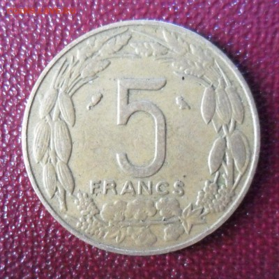 5 франков 1968 Экватор.Африка, Камерун, до 23.05..21.00 Мск - SAM_7362.JPG