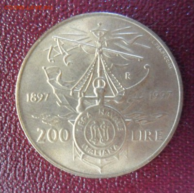 200 лир 1997 Италия, Морская лига, до 23.05..21.00 Мск - SAM_7368.JPG