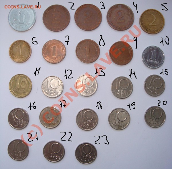 Продам иностранные монеты по 5 рублей за штуку - 3.JPG