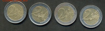 Юбилейка евро - 4 монеты с номинала до 22.05, 22 мск - euro4