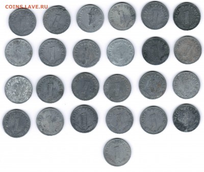 1 пфенниг(1937-1940) Бронза. 30шт. до 24.05.14  22-00МСК - CCI04052014_00000