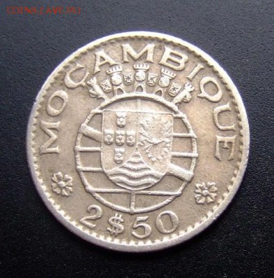 2 - Португ. Мозамбик 2,5 эскудо (1965) №1 Р