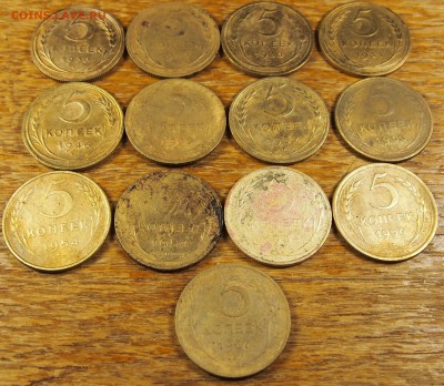 Лот 5 копеек 1930-1957 не все до 26.05.2014 в 22-30 по МСК - Лот 5 копеек (2).JPG