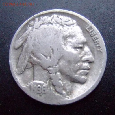 2 - США 5 центов (1936) «Бизон» №2 А
