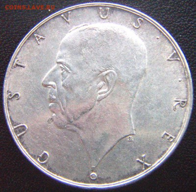Швеция_памятные 2 кроны 1938. Серебро; до 21.05_22.08мск - 7896