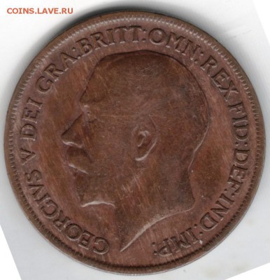 1 пенни 1921 г. Великобритания до 27.05.14г. в 22.00 - Scan-140517-0002