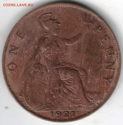 1 пенни 1921 г. Великобритания до 27.05.14г. в 22.00 - Scan-140517-0029