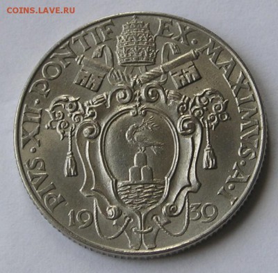 Ватикан, 1 Лира 1939 (23.05) - P1015504