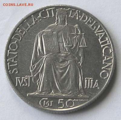 Ватикан, 50 Чент. 1942 (23.05) - P1015513.JPG