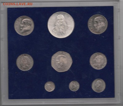 Набор монет Мексика 1979 , в т.ч. серебро Морелос - 4214461586_3