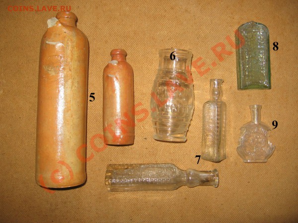 Бутылочки с надписями - 3