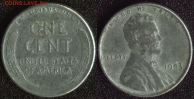 США 1 цент 1943 [ВОЙНА] до 22:00мск 24.05.14 - США 1 цент 1943