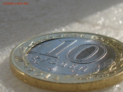 10 Рублей Пензенская область . Брак вставки . - IMG_0268.JPG