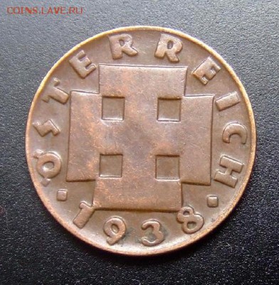 2 - Австрия 2 гроша (1938) А