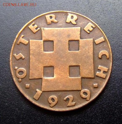 2 - Австрия 2 гроша (1929) А