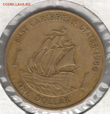 Вост.-Кариб.гос-ва 1$ 1986 Корабль до 26.05.14 в 22.00мск - 4-кар1
