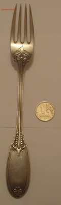 Немецкая серебряная вилка. - Вилка серебро-2.JPG