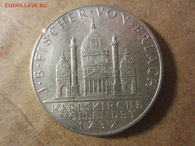 2 шиллинга, Австрия  1937  Церковь Св. Карла - IMG_5738