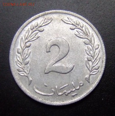 2 - Тунис 2 миллима (1960) Р