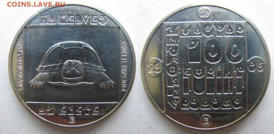 Венгрия 100 форинтов 1985г Черепаха .до 27.05. в 22°°. - черепаха