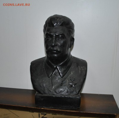 Бюст Сталин Гжель керамика - DSC_1940 (2).JPG