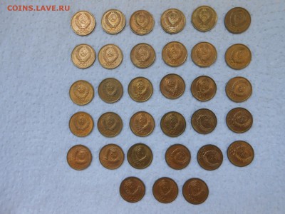 Медь 1991 года Л - 1 к 33 шт, 2 к-4 шт, 3 к - 5 шт, 5 к-3 шт - 1 к 1991 л -1.JPG