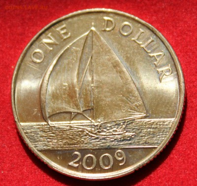 С рубля БЕРМУДА 1 доллар 2009г.ПАРУСНИК   до 29.05.14г. - IMG_2224.JPG