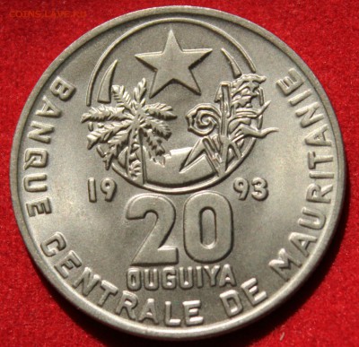 С рубля МАВРИТАНИЯ 20 угий 1993г. В БЛЕСКЕ! до 29.05.14г. - IMG_2226.JPG