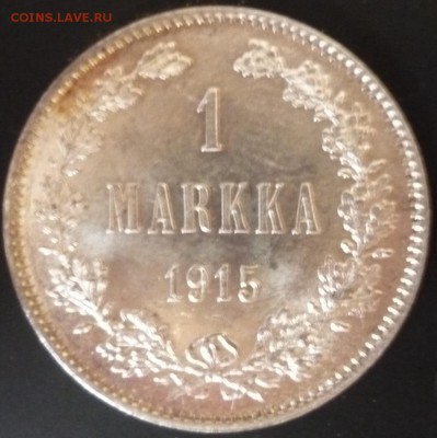 1 марка 1915 UNC - 11