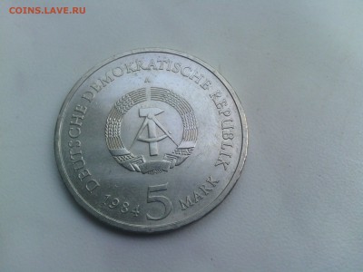 5 марок ГДР 1984 Старая ратуша Лейпциг до 25.05.14 - IMG_20140516_173255