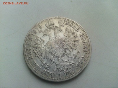 Австрия флорин 1879 год Франц до 25.05.14 - 7