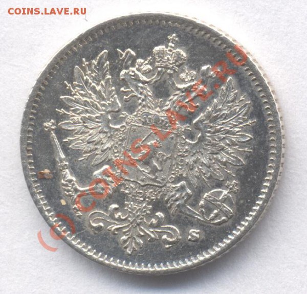 25 пенни Рус.Финляндия 1915 г.    до  21.03.10   21-30 МСК - 25 пенни 1915гаверс