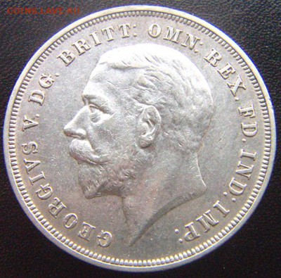 Памятная британская серебряная крона 1935; до 24.05_22.16мск - 7666
