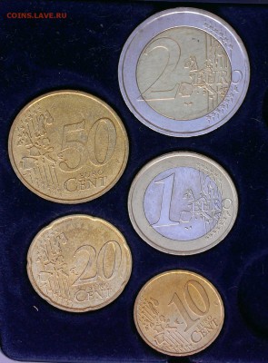МОНАКО ЕВРО 2002 5 монет - IMAG7095