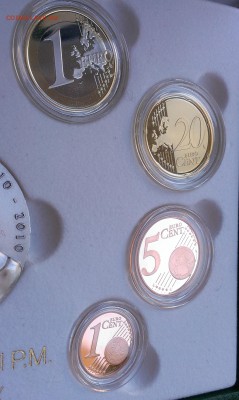 Ватикан евро набор 2010 + медаль - IMAG7085