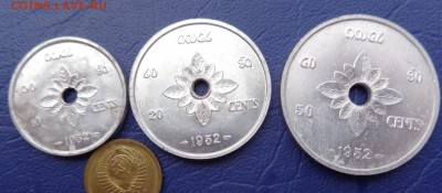 Инострань  Лоас 1952 г 10-20-50 центов  до 28.5 в 21-00 мск - 23.05.2014......разное 243.JPG